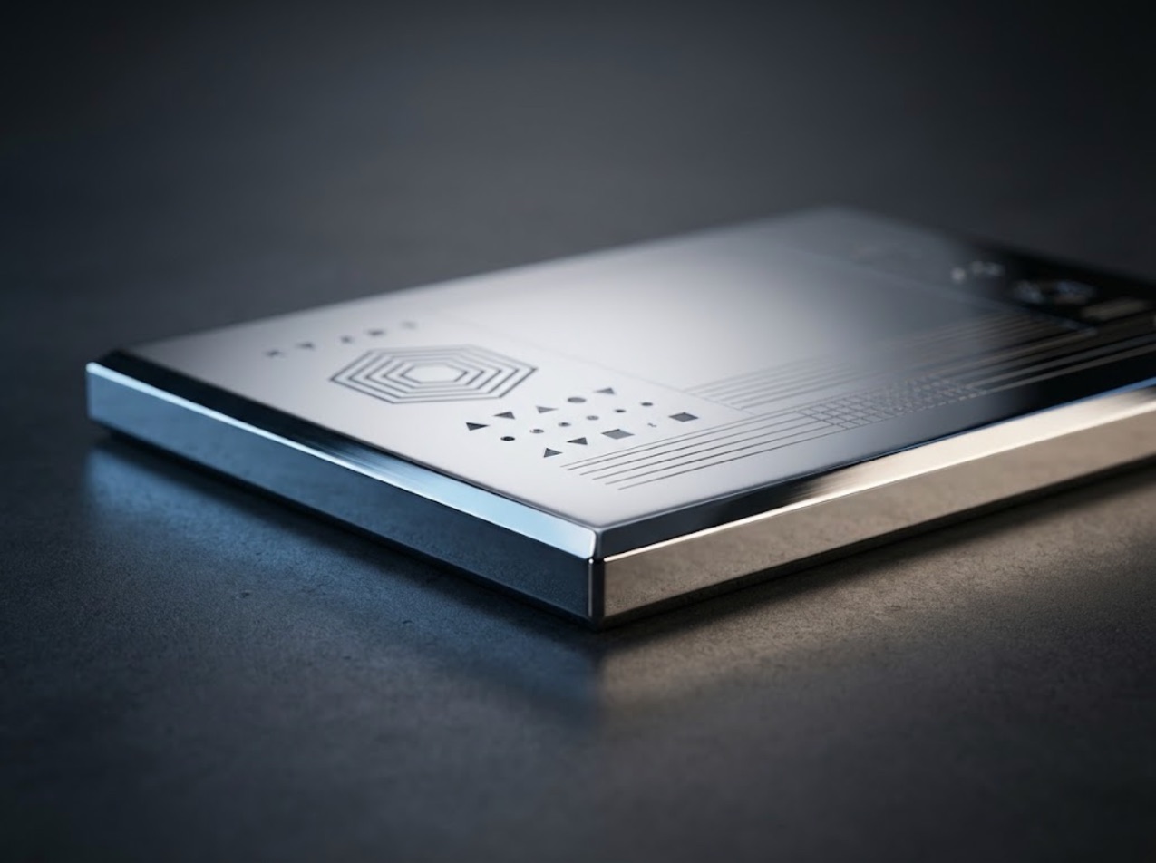 Hard chrome plated pad printing cliché